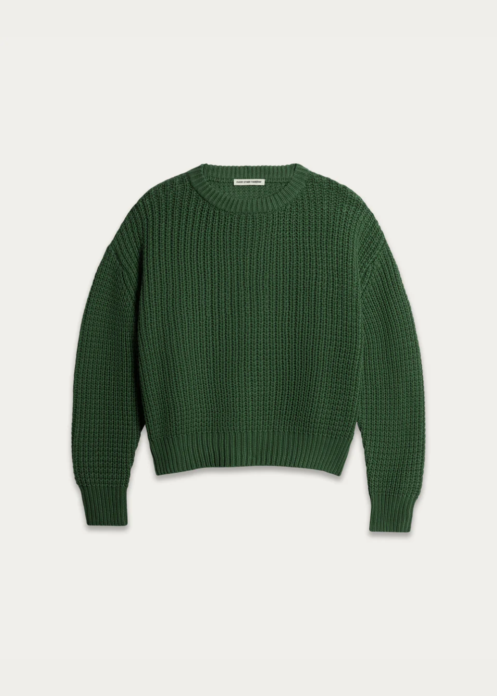Fishermans Knit - Green | Every Other Thursday | Mad About The Boy