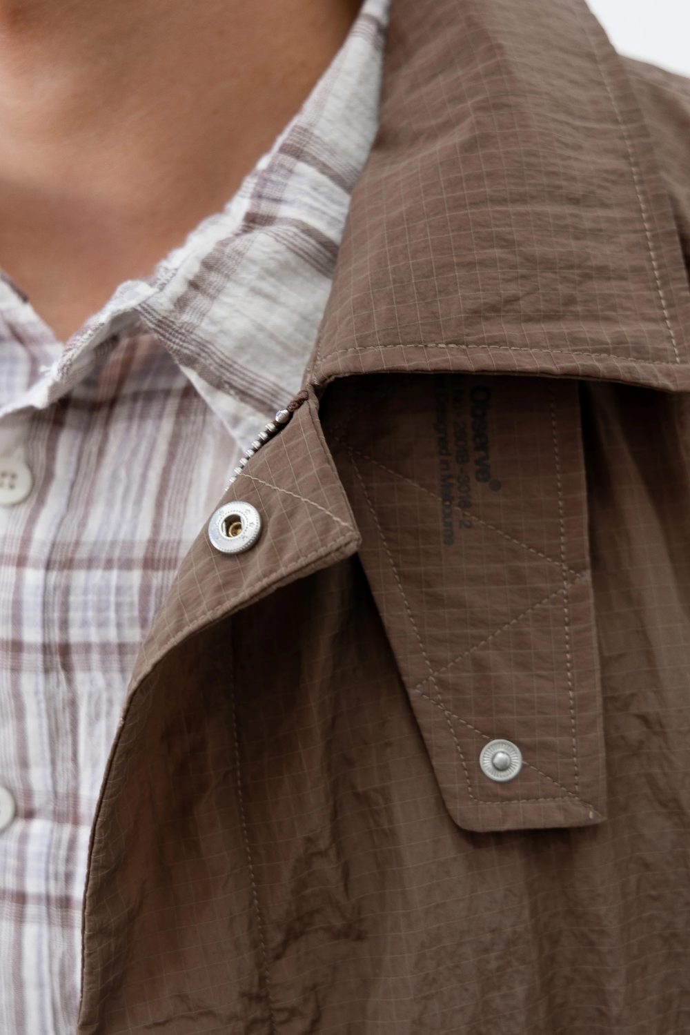 Observe / Vented Jacket - Dust | Observe Gallery | Mad About The Boy