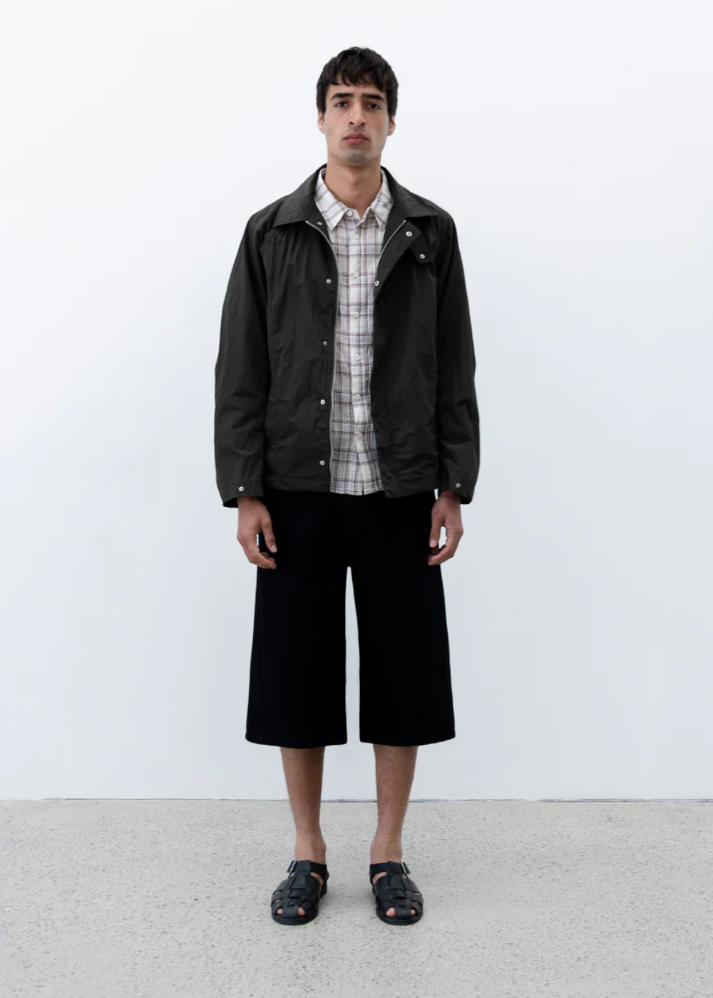 Twisted Denim Short - Black | Observe Gallery | Mad About The Boy