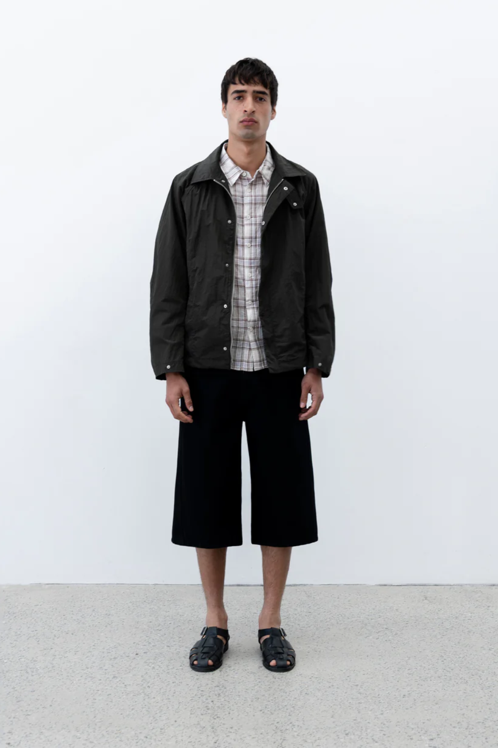 Twisted Denim Short - Black | Observe Gallery | Mad About The Boy