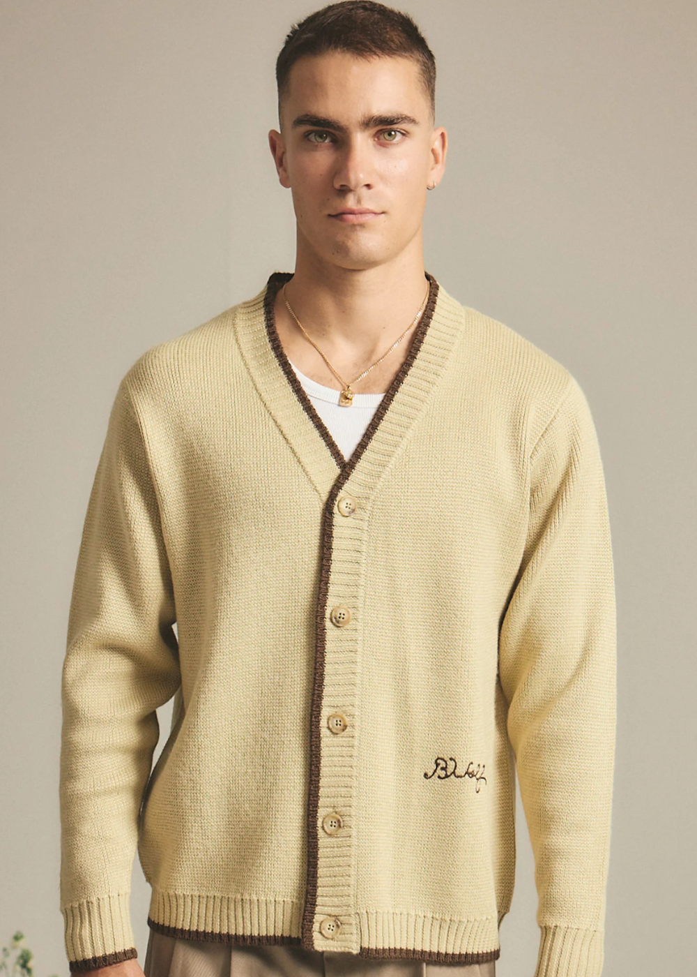 Cardin Knit - Beige | Brotherwolf | Mad About The Boy