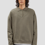 Fairly Normal - Polo Sweatshirt Taupe | Fairly Normal | Mad About The Boy