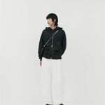 Porter James Sports Dart-Knee Pleated Trousers White Twill | PORTER JAMES SPORTS | Mad About The Boy