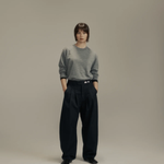 Dart Knee Pleated Trousers / Navy Suiting | PORTER JAMES SPORTS | Mad About The Boy