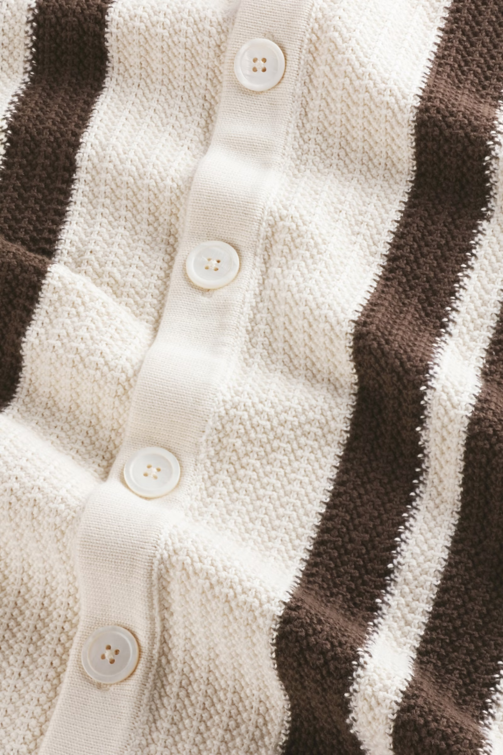 NN.07 Ares - Textured Stitch Shirt Ivory | NN07 | Mad About The Boy