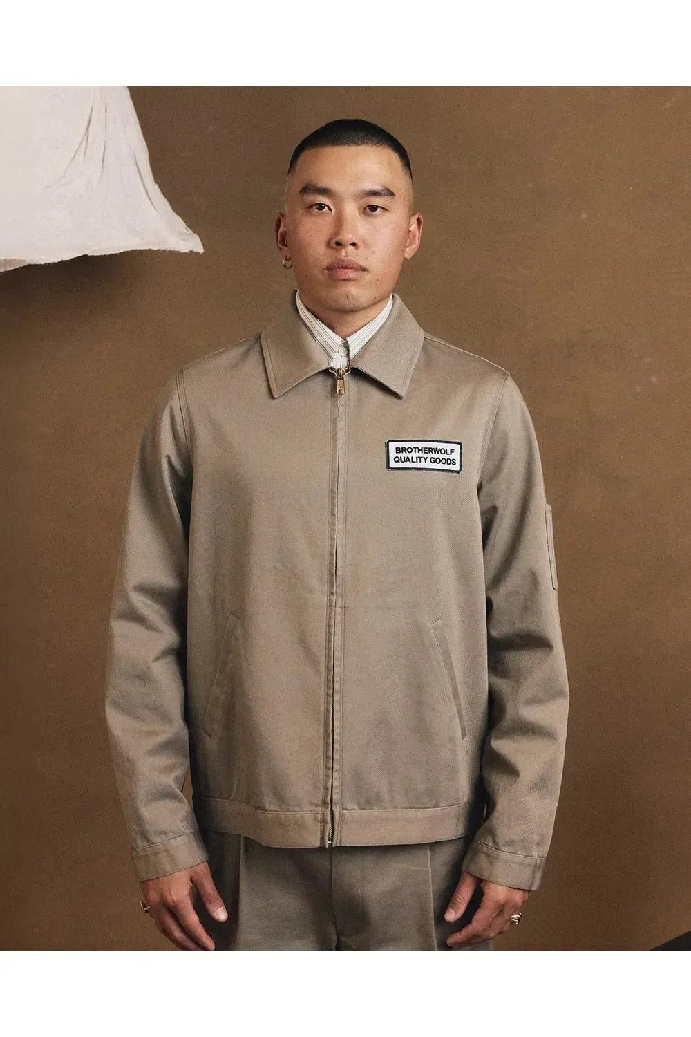 Brotherwolf - Trucker Jacket - Sand | Brotherwolf | Mad About The Boy