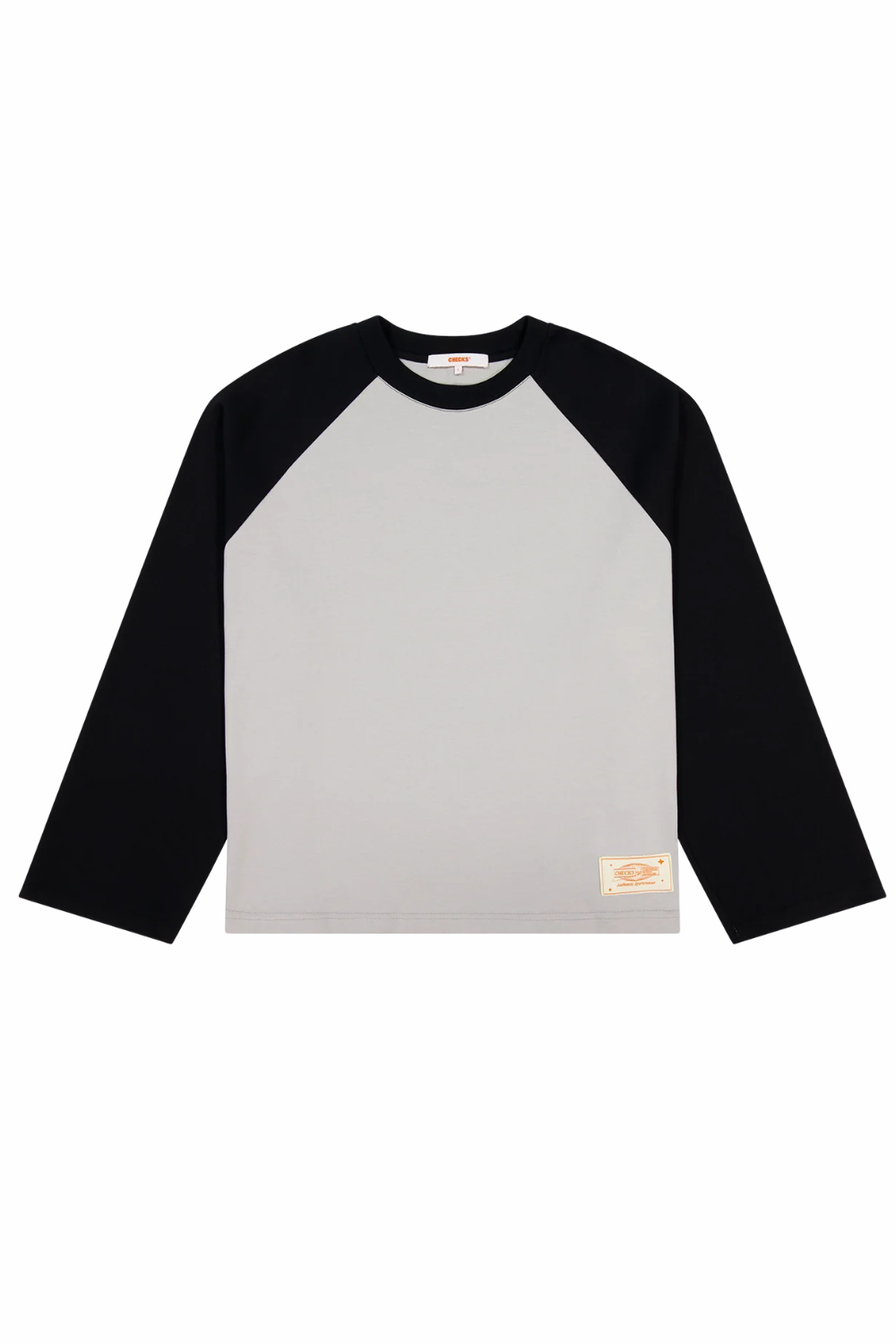 Checks Downtown - Crew Raglan / Ash | Checks Downtown | Mad About The Boy