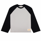 Checks Downtown - Crew Raglan / Ash | Checks Downtown | Mad About The Boy