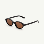 MM6 - Slim Oval Sunglasses / Black | Maison Margiela | Mad About The Boy