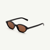 MM6 - Slim Oval Sunglasses / Black | Maison Margiela | Mad About The Boy