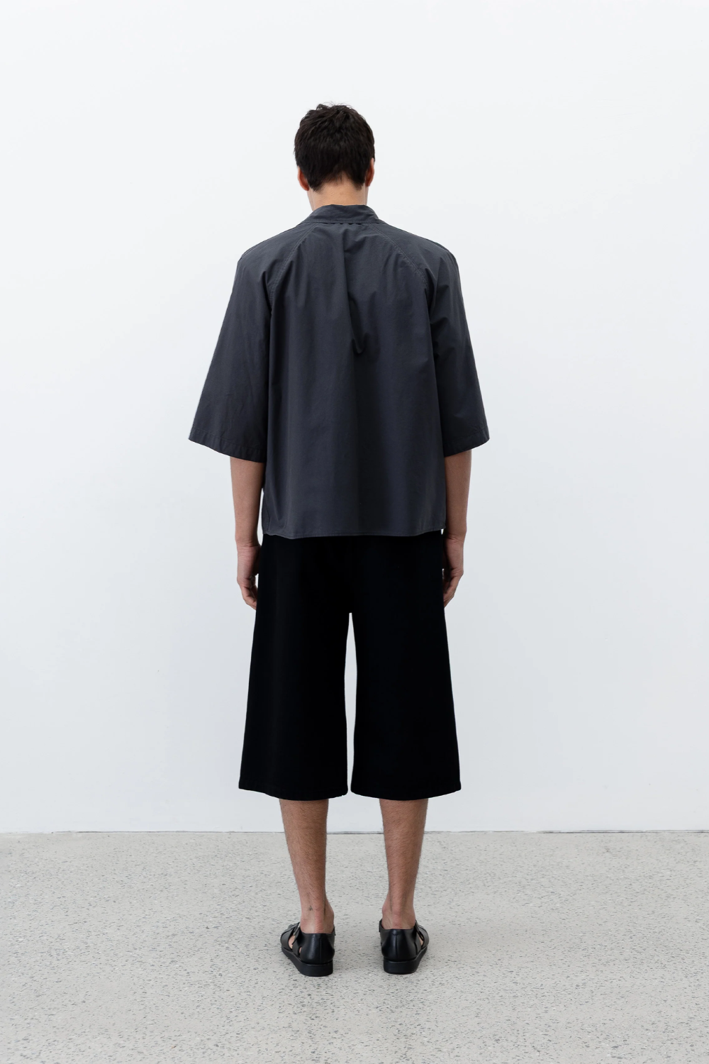 Twisted Denim Short - Black | Observe Gallery | Mad About The Boy