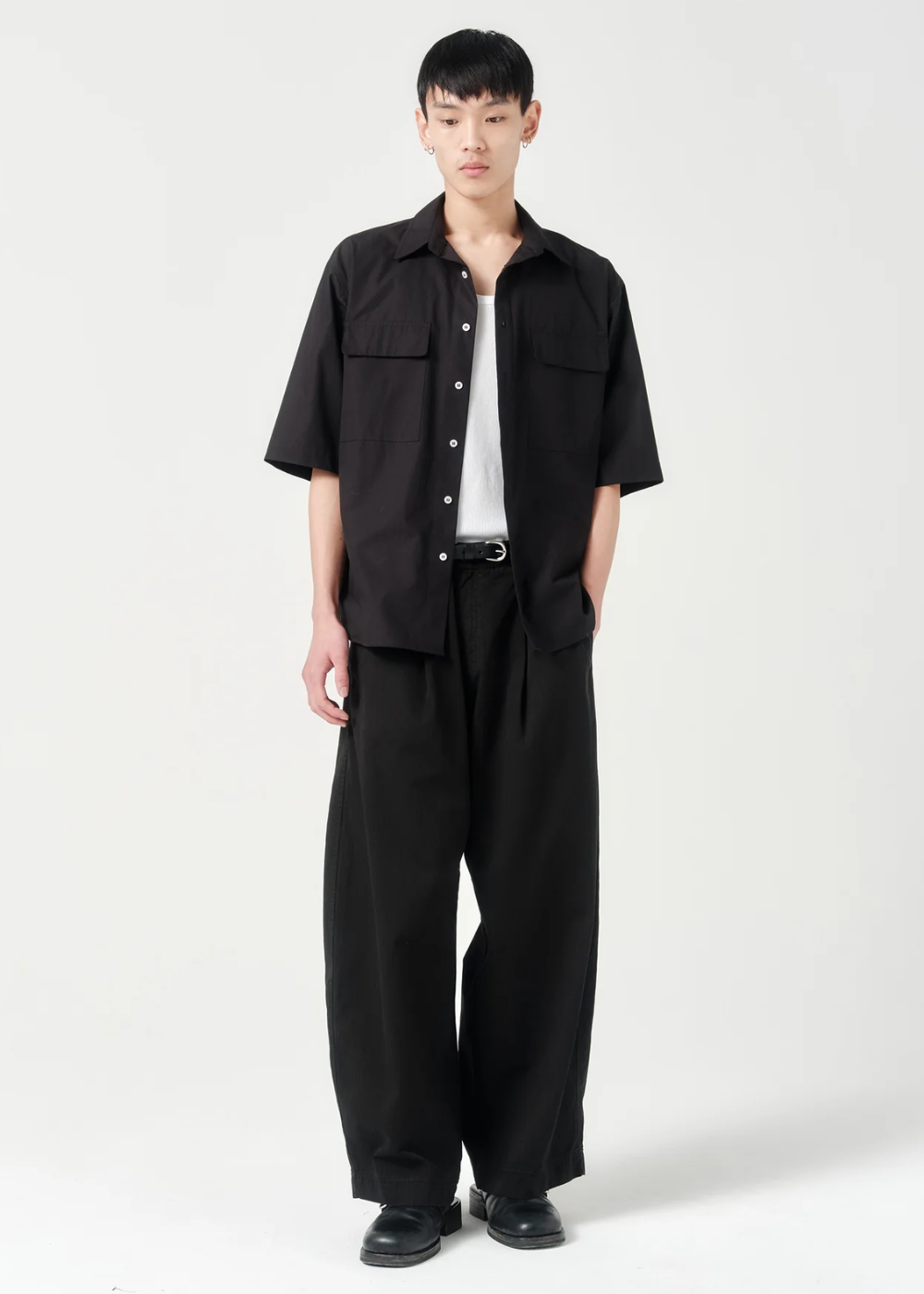ASHA JASPER - Utility Shirt - Japanese Cotton Canvas | ASHA JASPER | Mad About The Boy