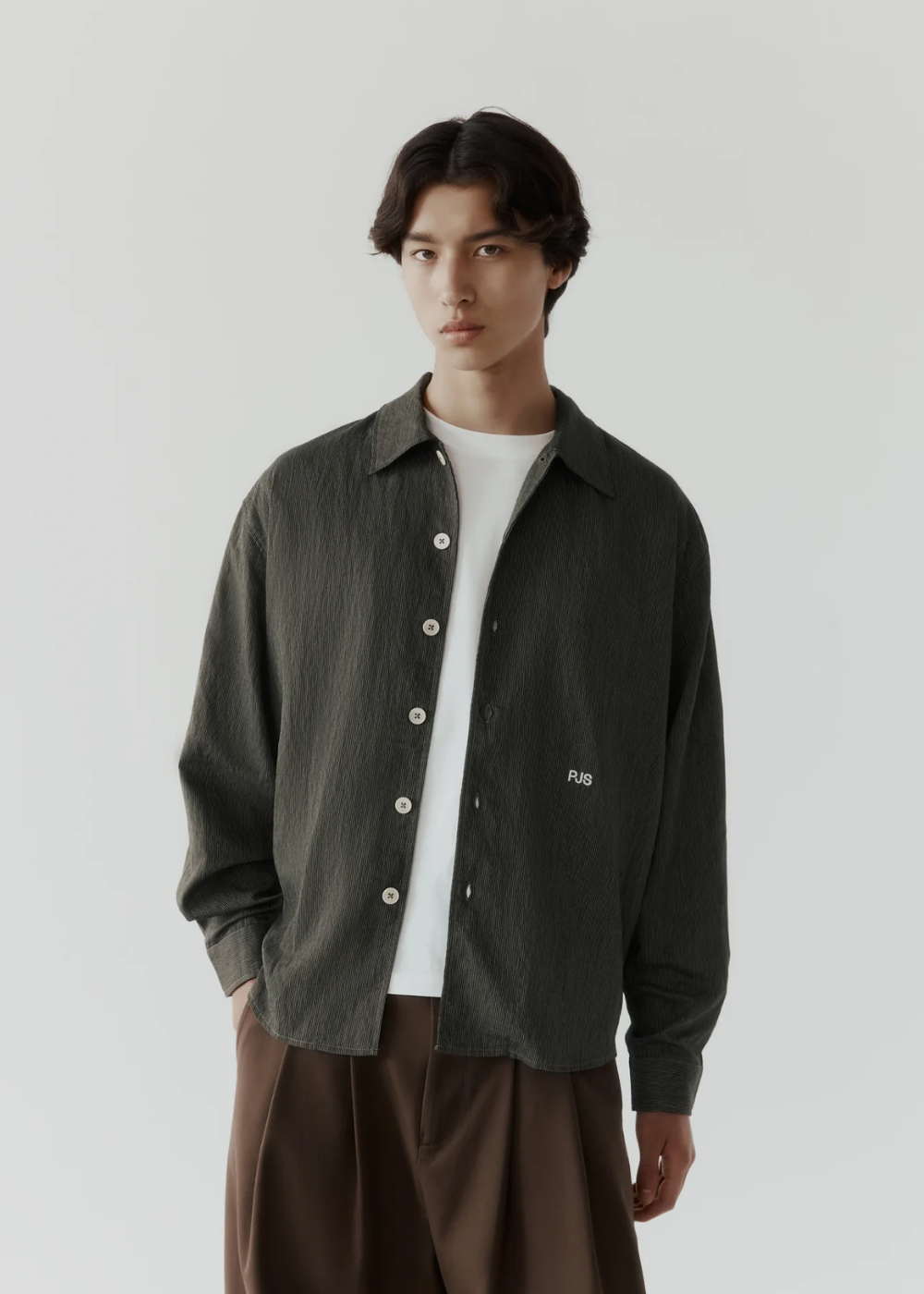 Big Business Shirt - Green Stripe | PORTER JAMES SPORTS | Mad About The Boy