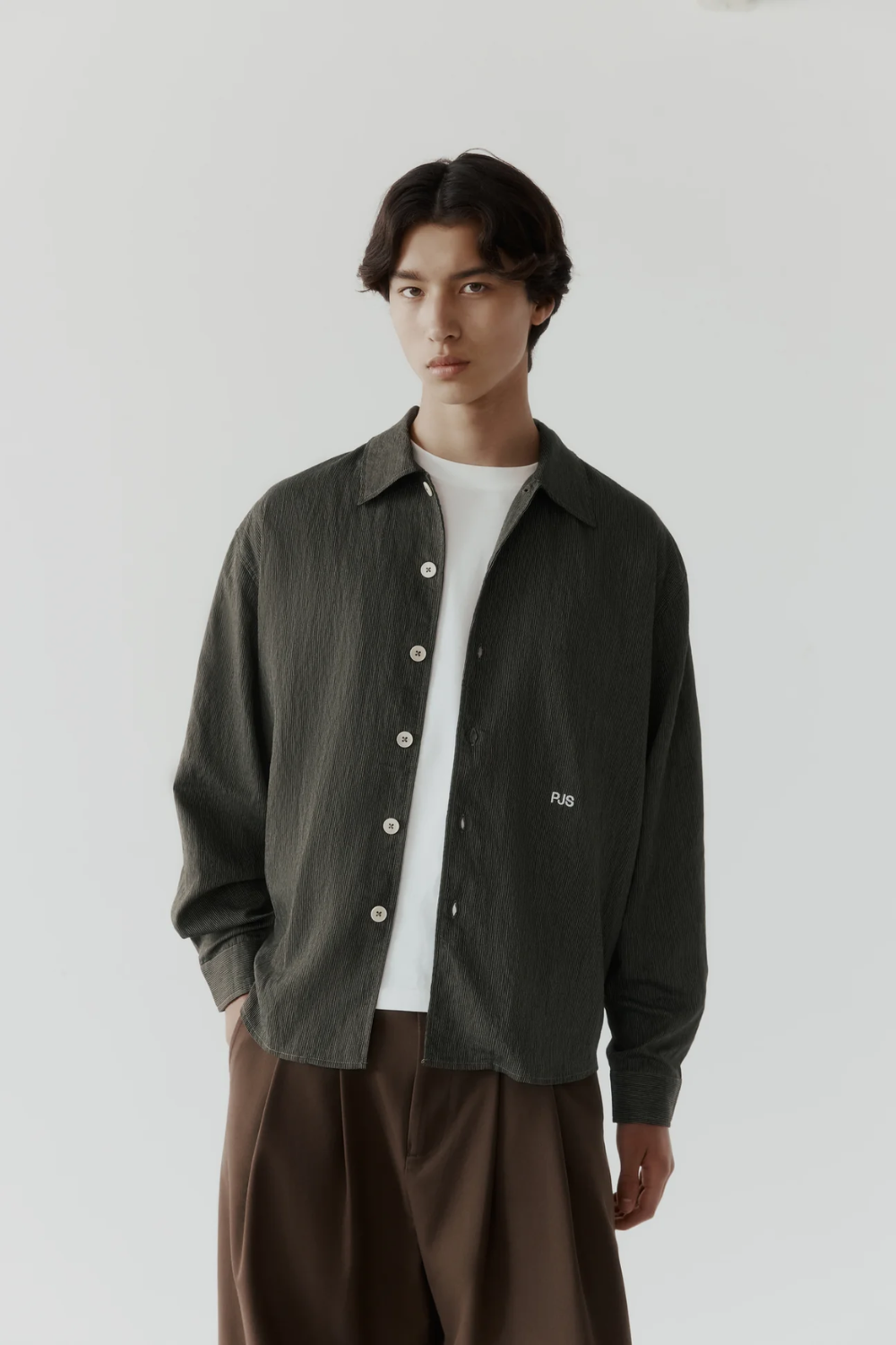 Big Business Shirt - Green Stripe | PORTER JAMES SPORTS | Mad About The Boy