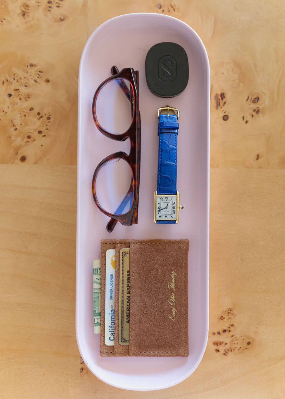 Suede Card Holder | Every Other Thursday | Mad About The Boy