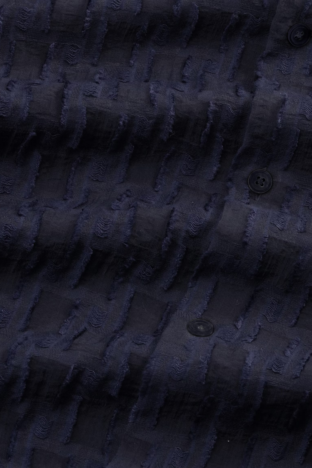 NN.07 Freddy Fil-coupé jacquard Shirt Navy | NN07 | Mad About The Boy