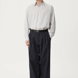 ASHA JASPER - Tailored Trouser / Vintage Navy Twill