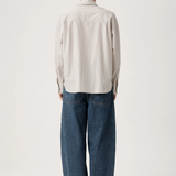 ASHA JASPER - Executive Shirt / Beige Lawn Stripe | ASHA JASPER | Mad About The Boy