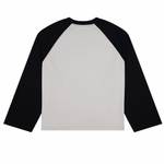 Checks Downtown - Crew Raglan / Ash | Checks Downtown | Mad About The Boy