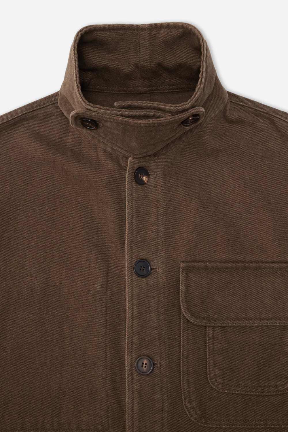 Colour Plane - French Chore Coat / Chocolate Brown | Colour Plane | Mad About The Boy