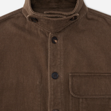 Colour Plane - French Chore Coat / Chocolate Brown | Colour Plane | Mad About The Boy