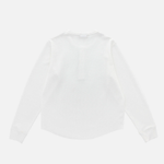 Colour Plane - Waffle Knit Henley / White | Colour Plane | Mad About The Boy