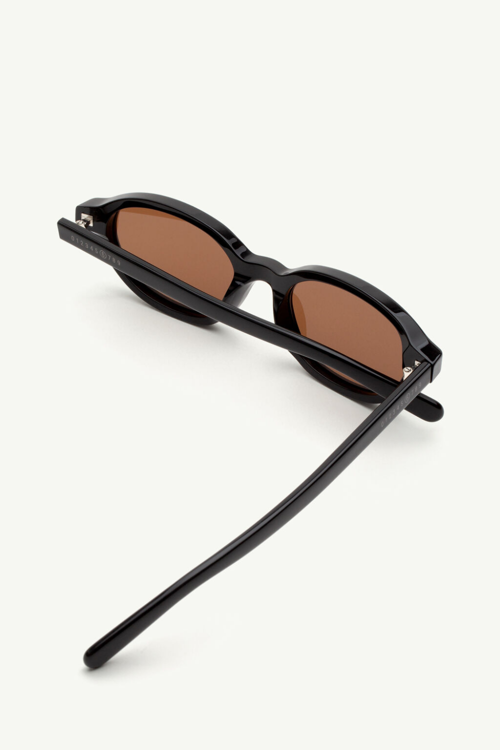 MM6 - Slim Oval Sunglasses / Black | Maison Margiela | Mad About The Boy