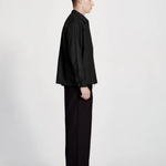 LINEN BLEND OVERSHIRT BLACK | COMMONERS | Mad About The Boy
