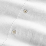 Julio Short Sleeve Open Collar Linen Shirt White | NN07 | Mad About The Boy