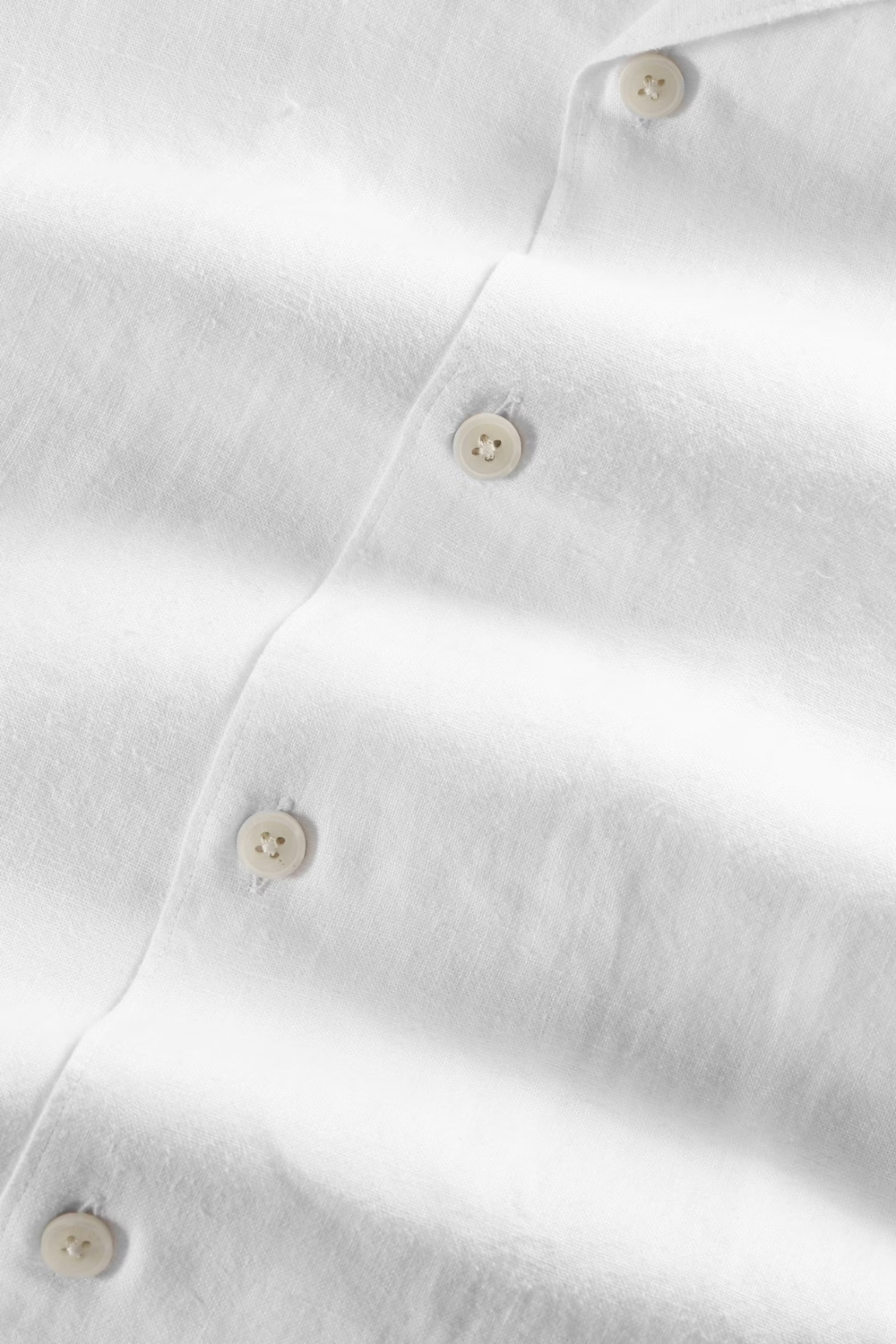 Julio Short Sleeve Open Collar Linen Shirt White | NN07 | Mad About The Boy