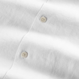 Julio Short Sleeve Open Collar Linen Shirt White | NN07 | Mad About The Boy