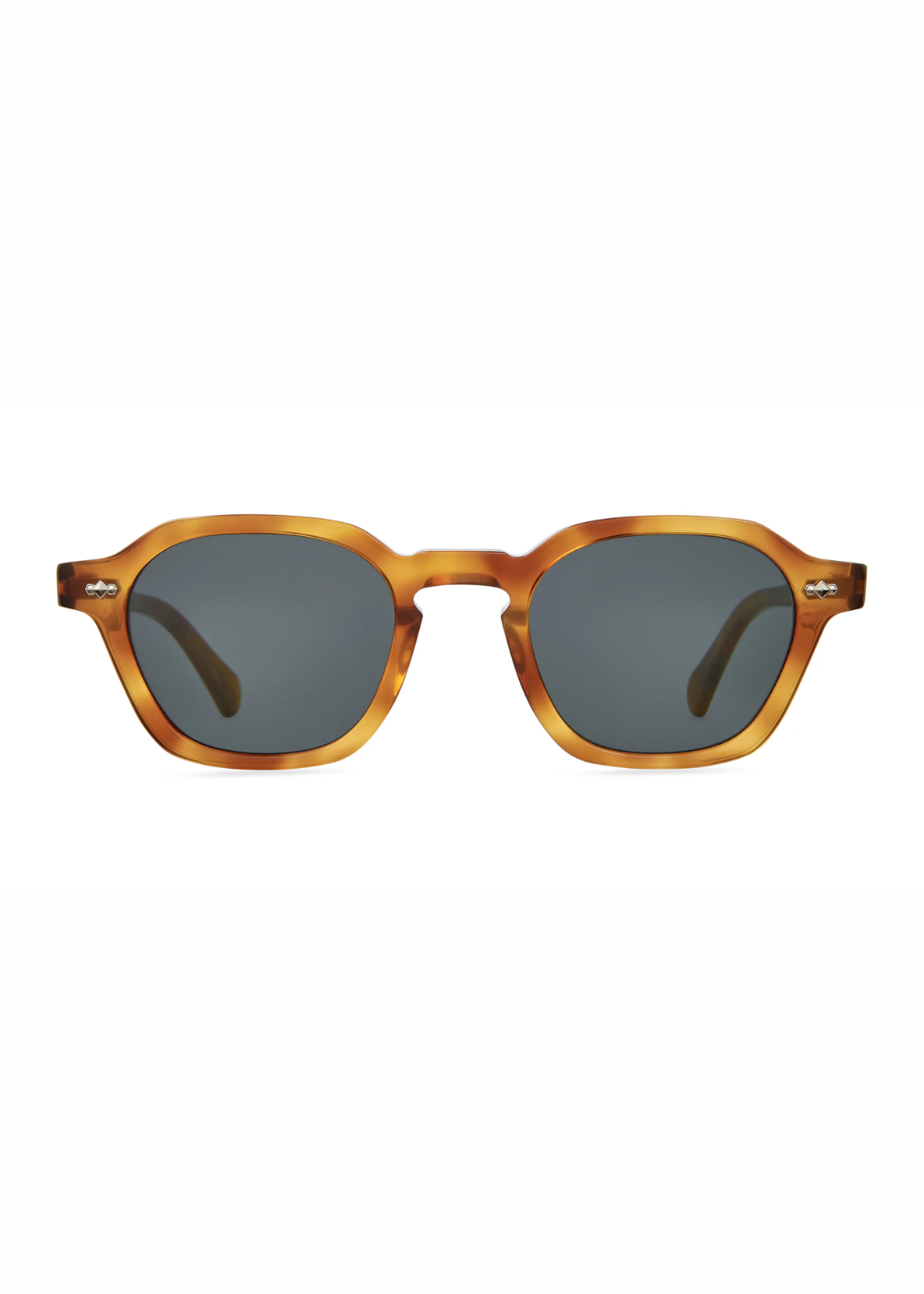 Mr. Leight Rell S - Saffron Tortoise-White Gold/Select Blue Smoke | GARRETT LEIGHT | Mad About The Boy