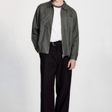 Commoners - LINEN BLEND OVERSHIRT FOG | COMMONERS | Mad About The Boy