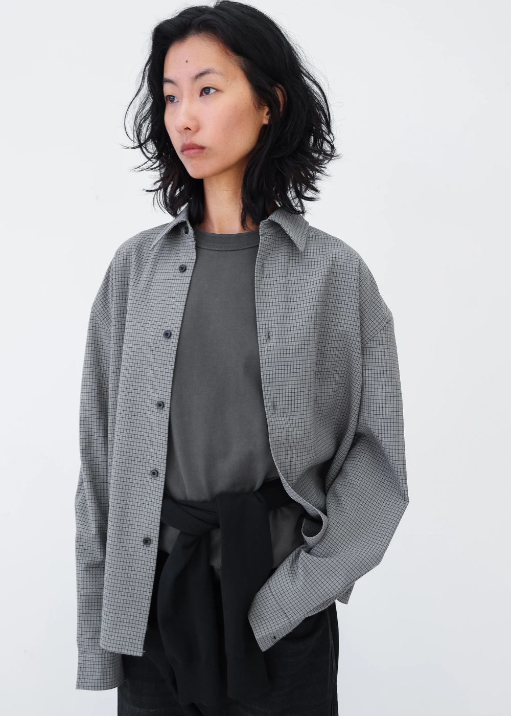 Observe - Check Shirt / Charcoal / Black | Observe Gallery | Mad About The Boy