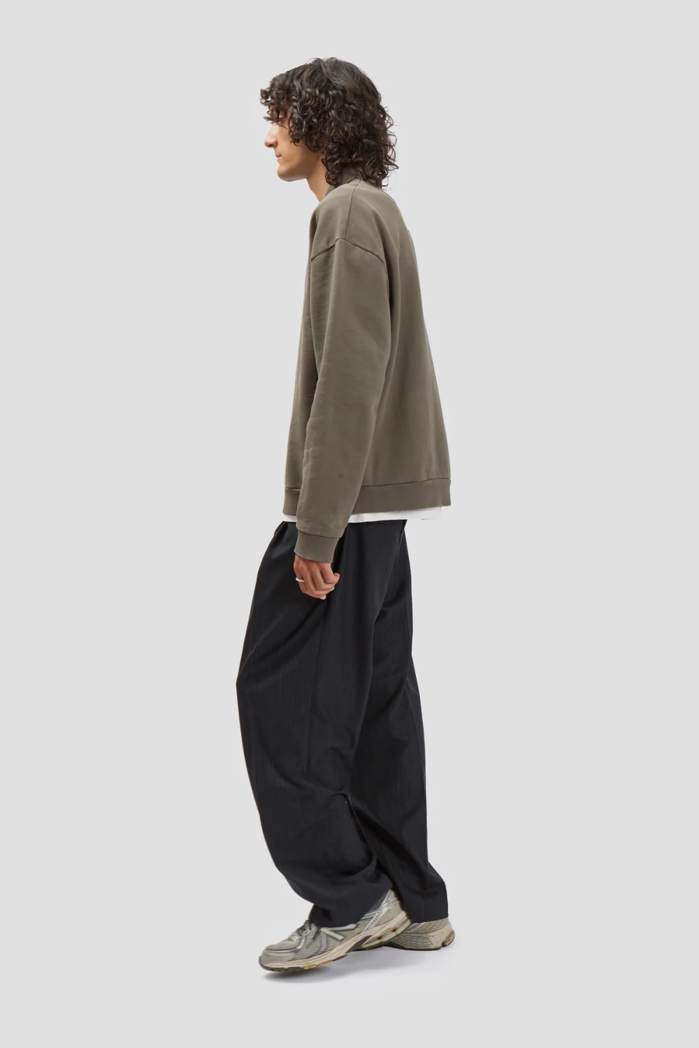 Fairly Normal - Polo Sweatshirt Taupe | Fairly Normal | Mad About The Boy