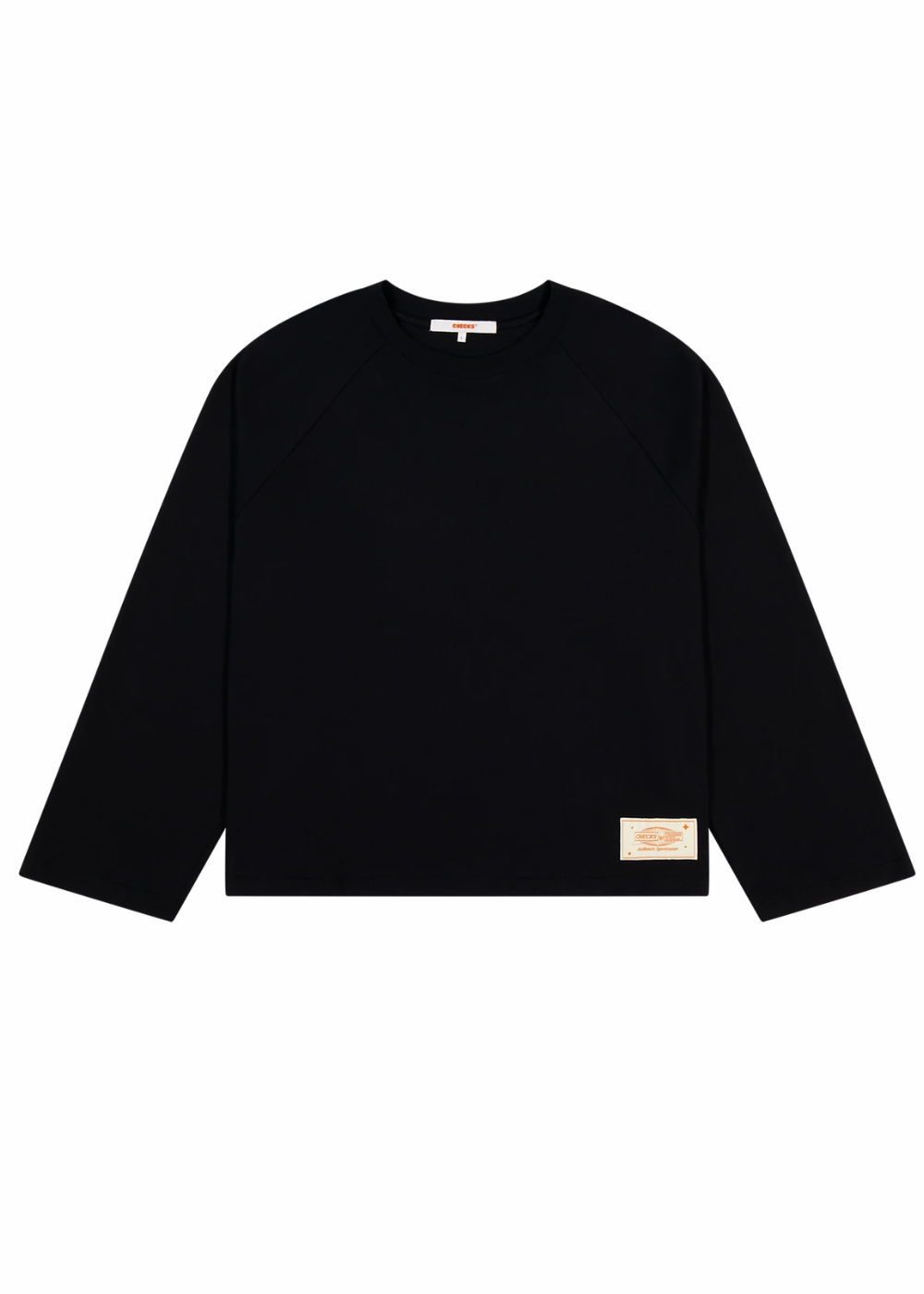 Checks Downtown - Crew Raglan Jersey / Black | Checks Downtown | Mad About The Boy