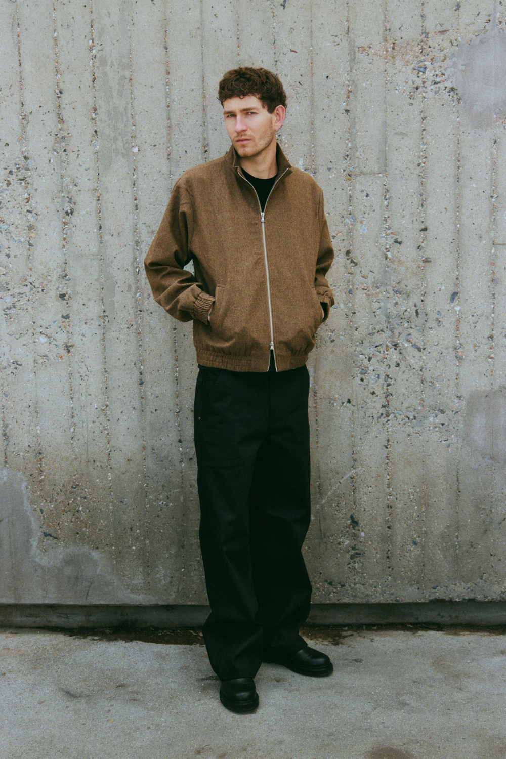 Maecor - Aksel Zip / Pecan Melange | Maecor | Mad About The Boy