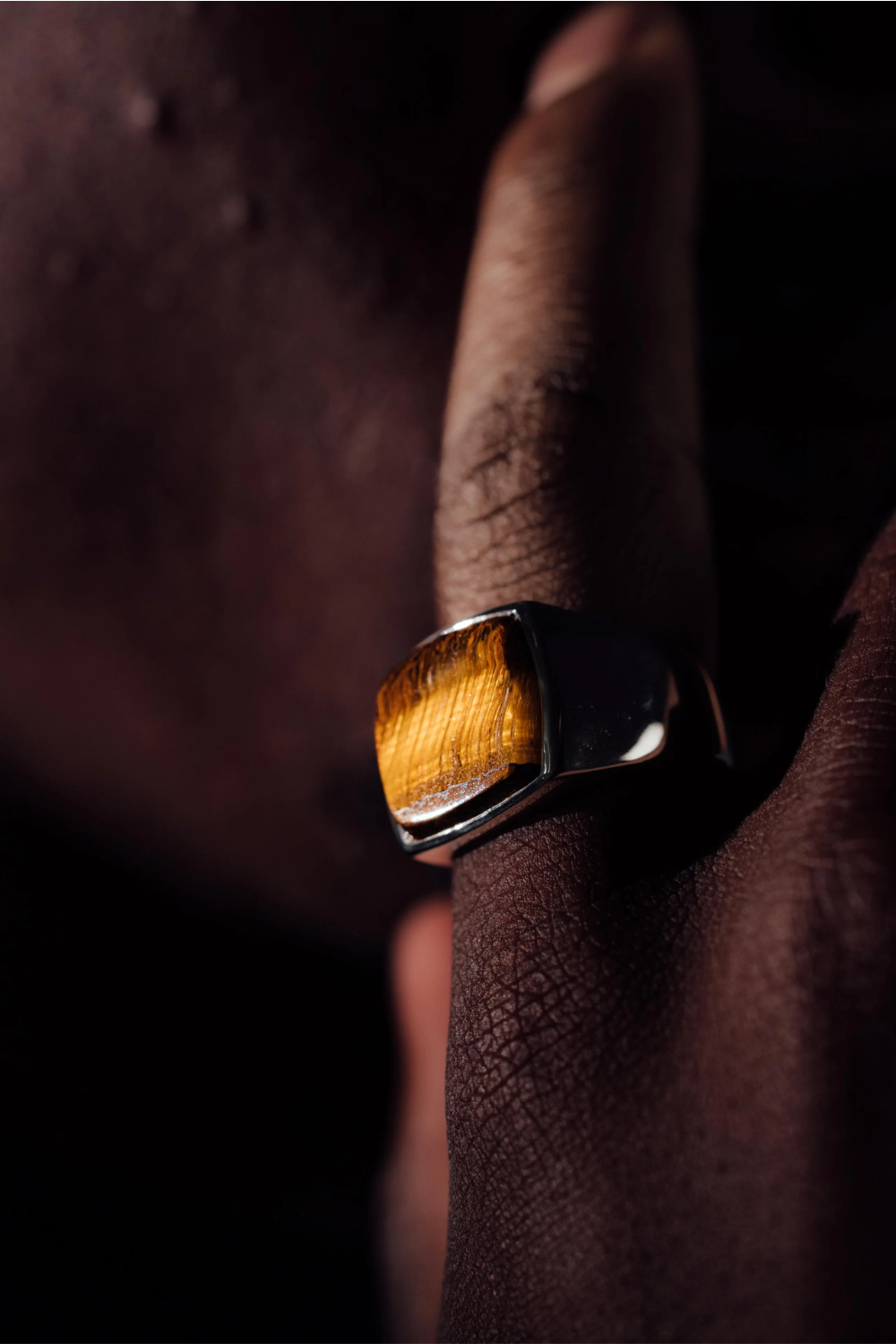 Cushion Signet - Tiger Eye | DON DU CIEL | Mad About The Boy