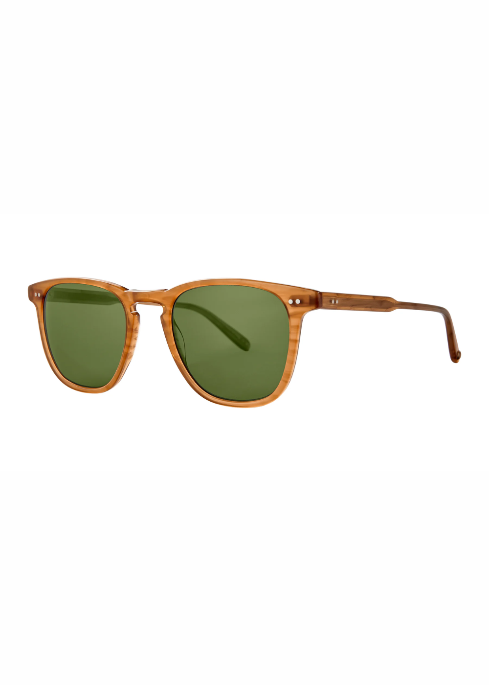 Garrett Leight Brooks Sun- Butterscotch/Green Polar | GARRETT LEIGHT | Mad About The Boy