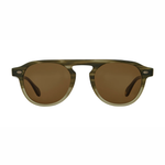 Garret Leight Harding Sun - Army Drift/Semi-Flat Pure Coffee | GARRETT LEIGHT | Mad About The Boy