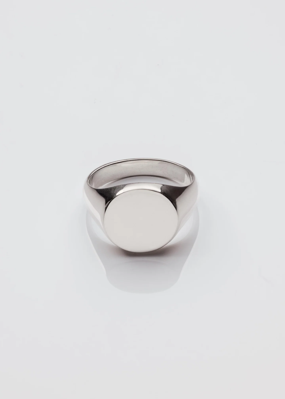 Circle Signet - Sterling Silver | DON DU CIEL | Mad About The Boy