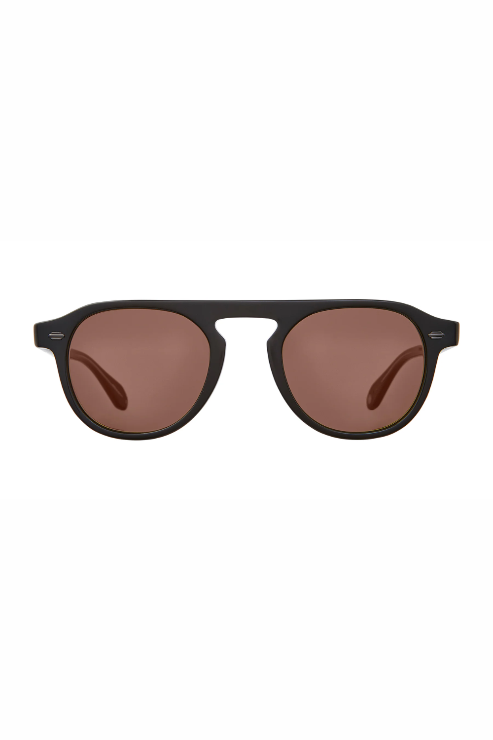 Garret Leight Harding Sun - Black/Semi-Flat Pure Redwood | GARRETT LEIGHT | Mad About The Boy