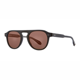 Garret Leight Harding Sun - Black/Semi-Flat Pure Redwood | GARRETT LEIGHT | Mad About The Boy