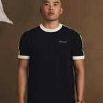 Brotherwolf Ringer tee - Black | Brotherwolf | Mad About The Boy
