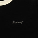 Brotherwolf Ringer tee - Black | Brotherwolf | Mad About The Boy