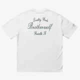 Brotherwolf - Quality Goods Tee - White | Brotherwolf | Mad About The Boy
