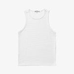 Brother Wolf - Perforated Tank - Off White | Brotherwolf | Mad About The Boy