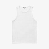 Brother Wolf - Perforated Tank - Off White | Brotherwolf | Mad About The Boy