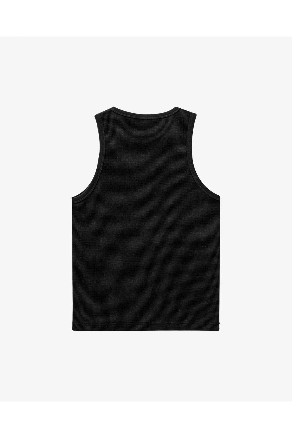 Brother Wolf - Perforated Tank - Black | Brotherwolf | Mad About The Boy