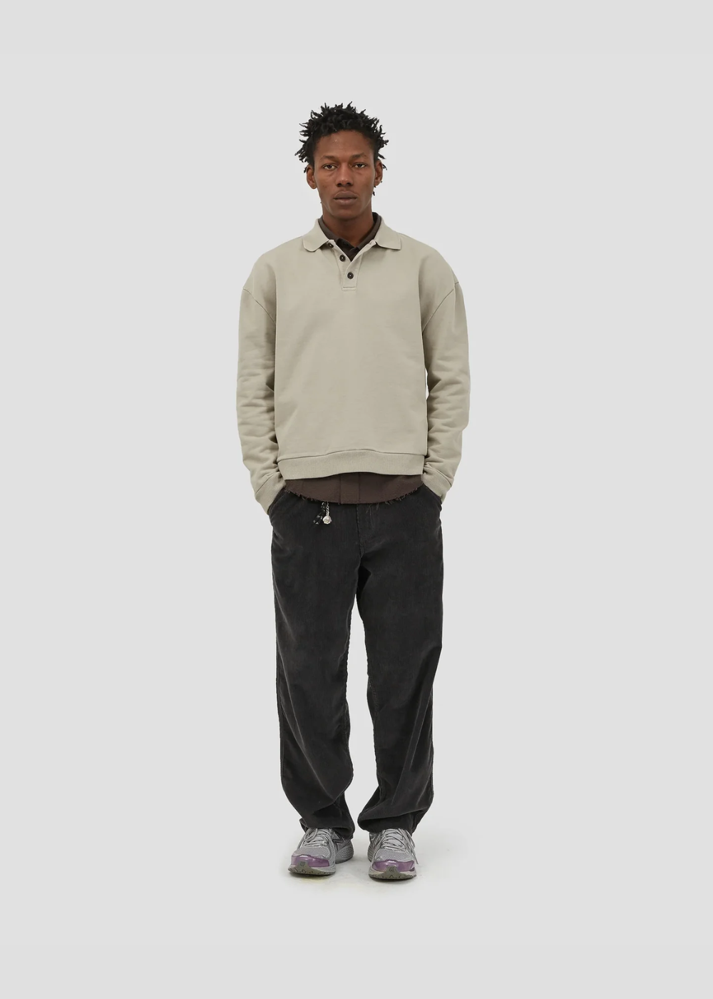 Fairly Normal - Polo Pullover / Stone | Fairly Normal | Mad About The Boy